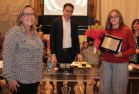 Rugby: Sara Mannini premiata dal sindaco