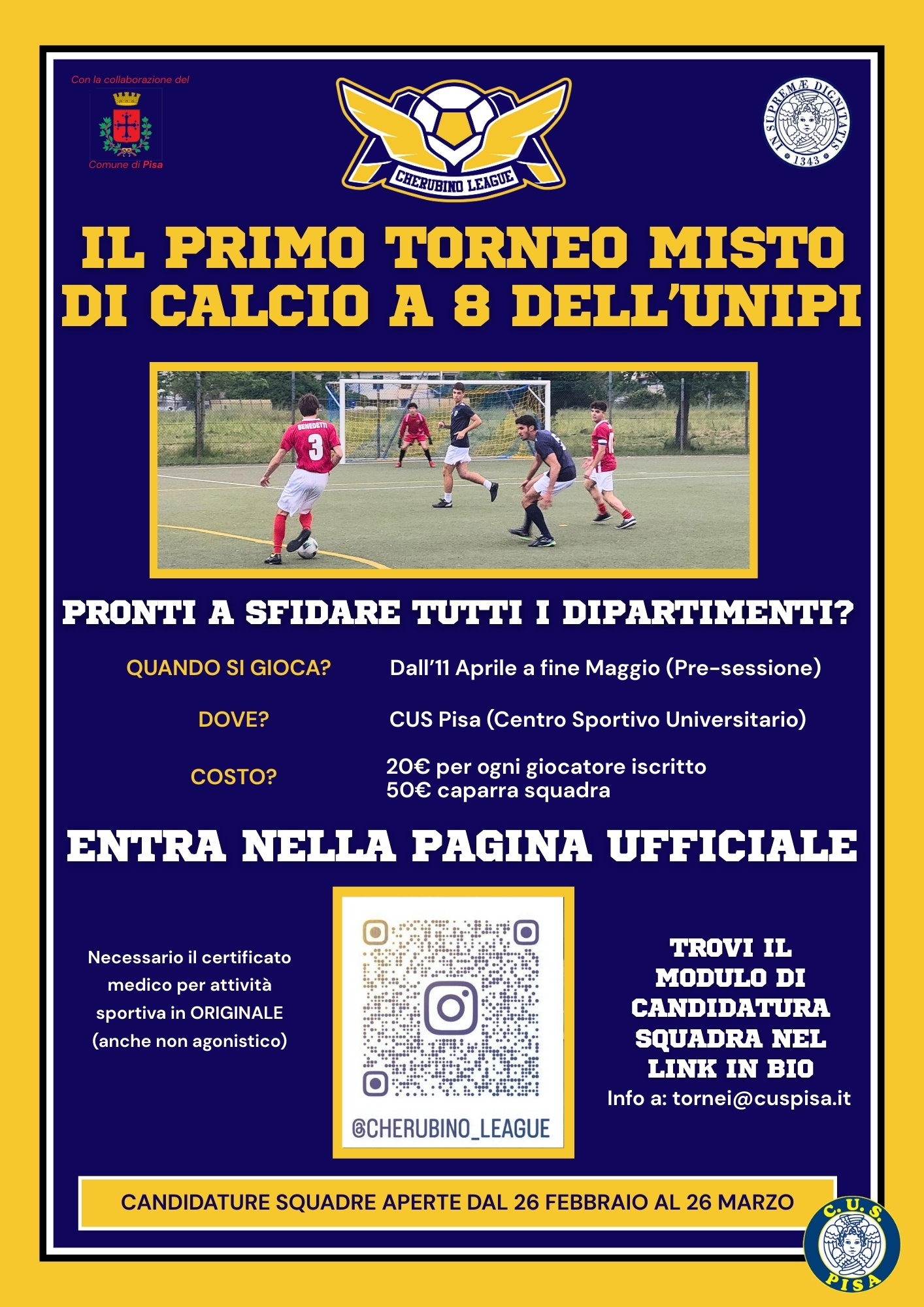 cherubino league 2026