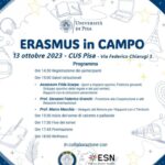 Locandina erasmus in campo