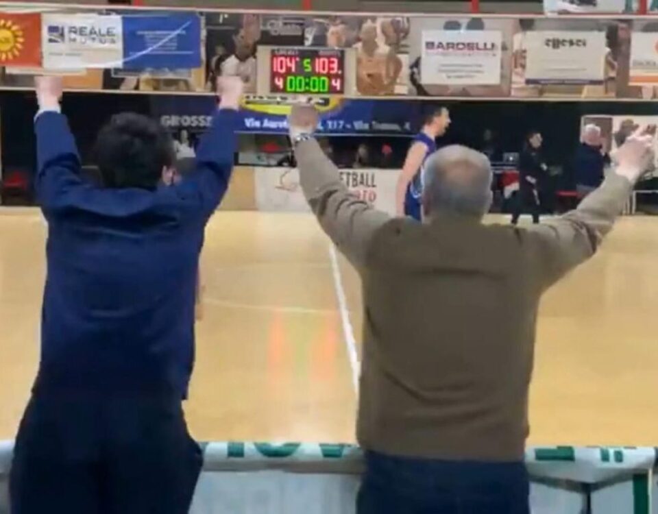 CUS Pisa basket buzzer beater Grosseto